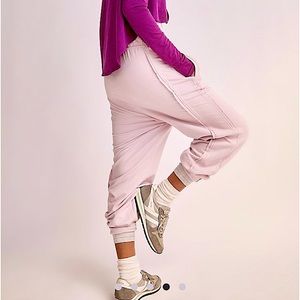Free People Where The Wind Blows Solid Joggers NWT